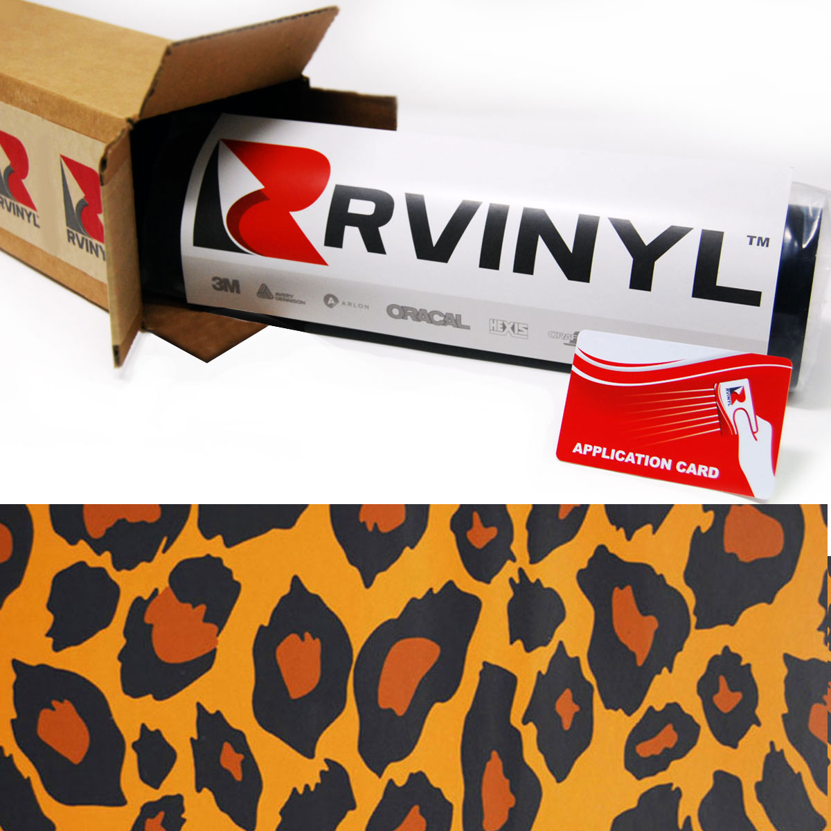 Cheetah Vinyl Film Wrap