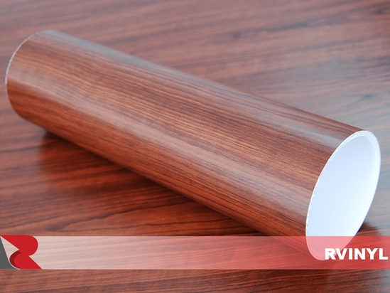 Cocoa Maple Wood Grain Sticker