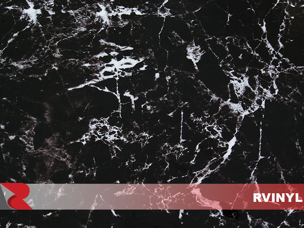 Black Marble Vinyl Film