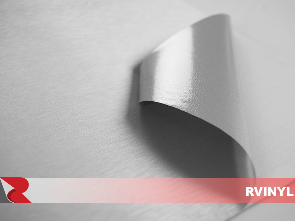 Rwraps Silver Brushed Aluminum Sheet