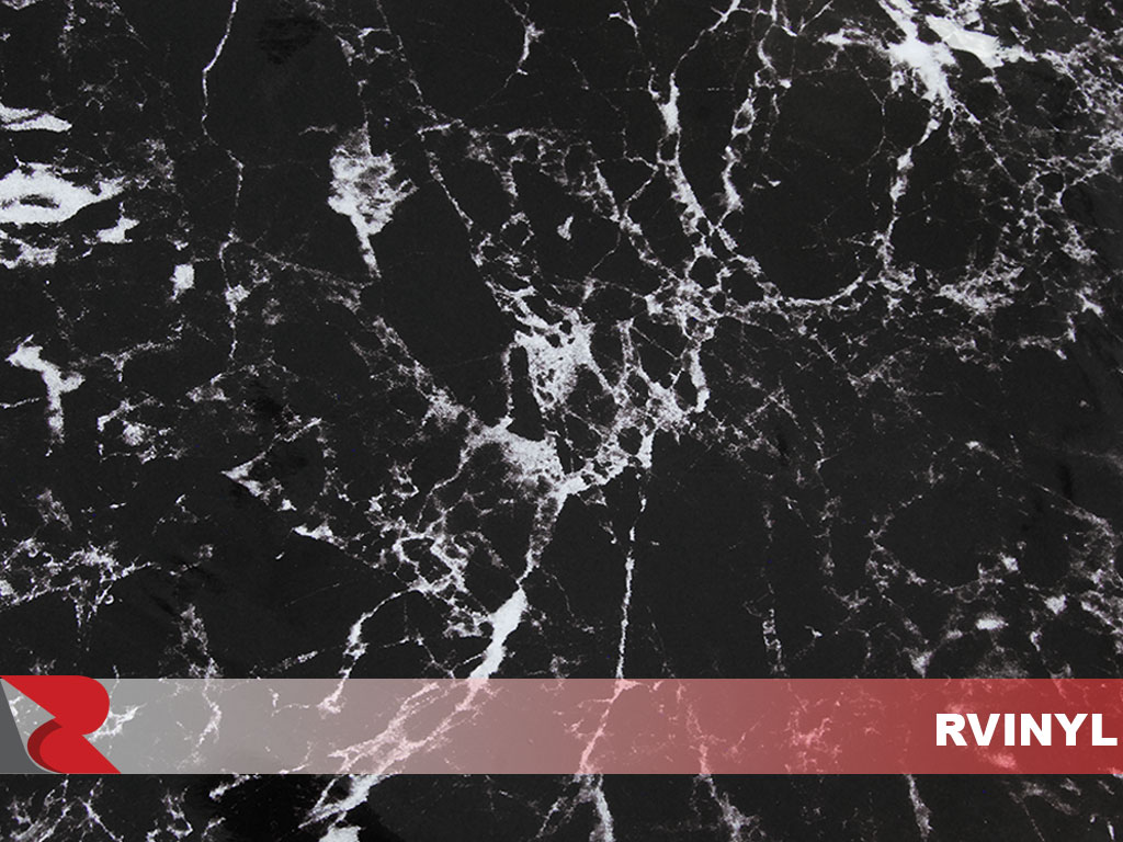 Rwraps Black Marble Decal